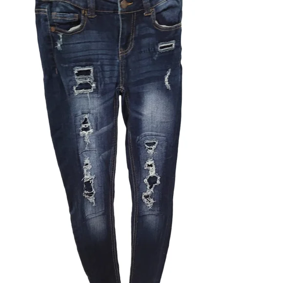 hippie laundry Jeans Hippie Laundry Distressed Skinny Jrans